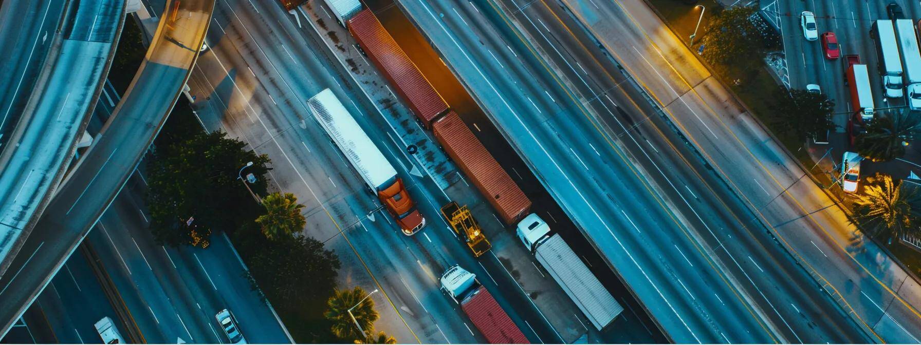 a dynamic urban view showcasing a fleet of trucks navigating traffic between tampa and orlando, with an emphasis on custom pallets securely holding diverse cargo, capturing the essence of logistics efficiency amidst the hustle of city life. a dynamic urban view showcasing a fleet of trucks navigating traffic between tampa and orlando, with an emphasis on custom pallets securely holding diverse cargo, capturing the essence of logistics efficiency amidst the hustle of city life.